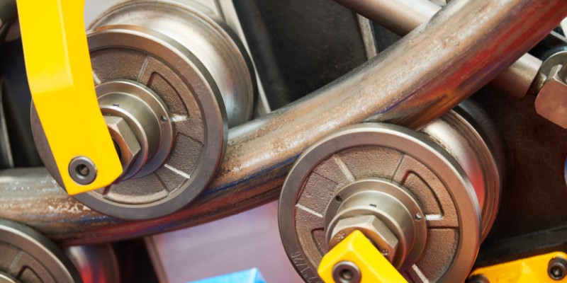 Metal forming – How do tubes get their shape?